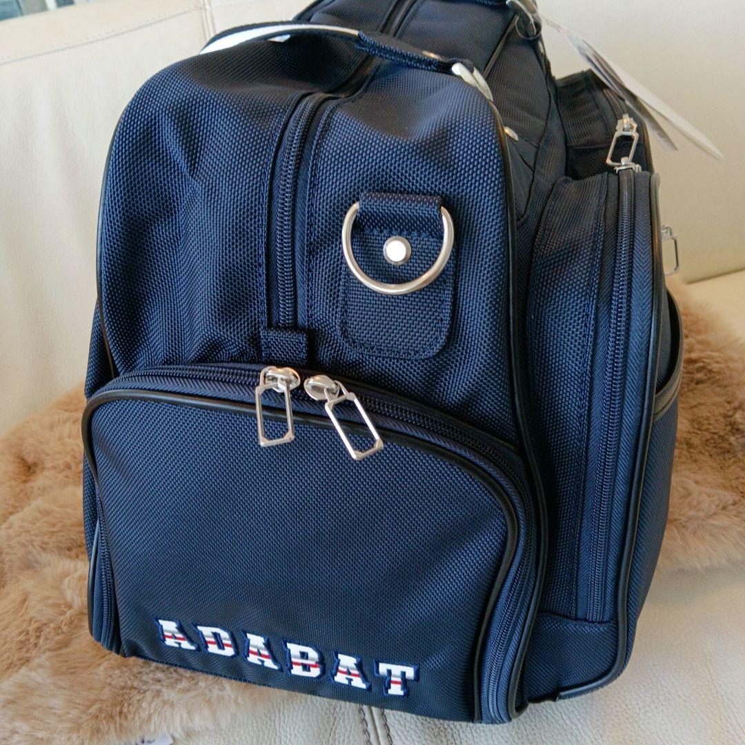adabat　アダバット　 ゴルフバッグ ネイビー　シューズ収納　ボストンバッグ