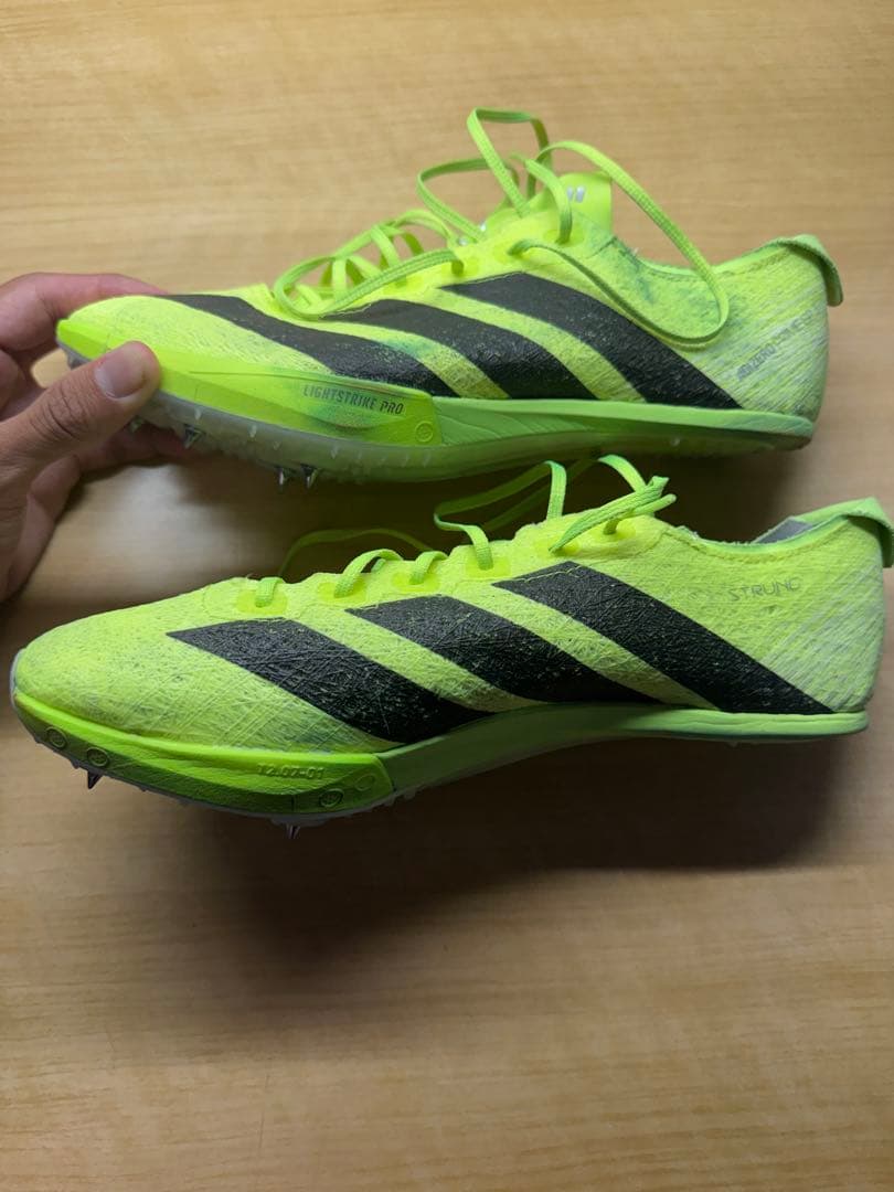 【値下げ中】adizero prime SP3 26.0cm 黄