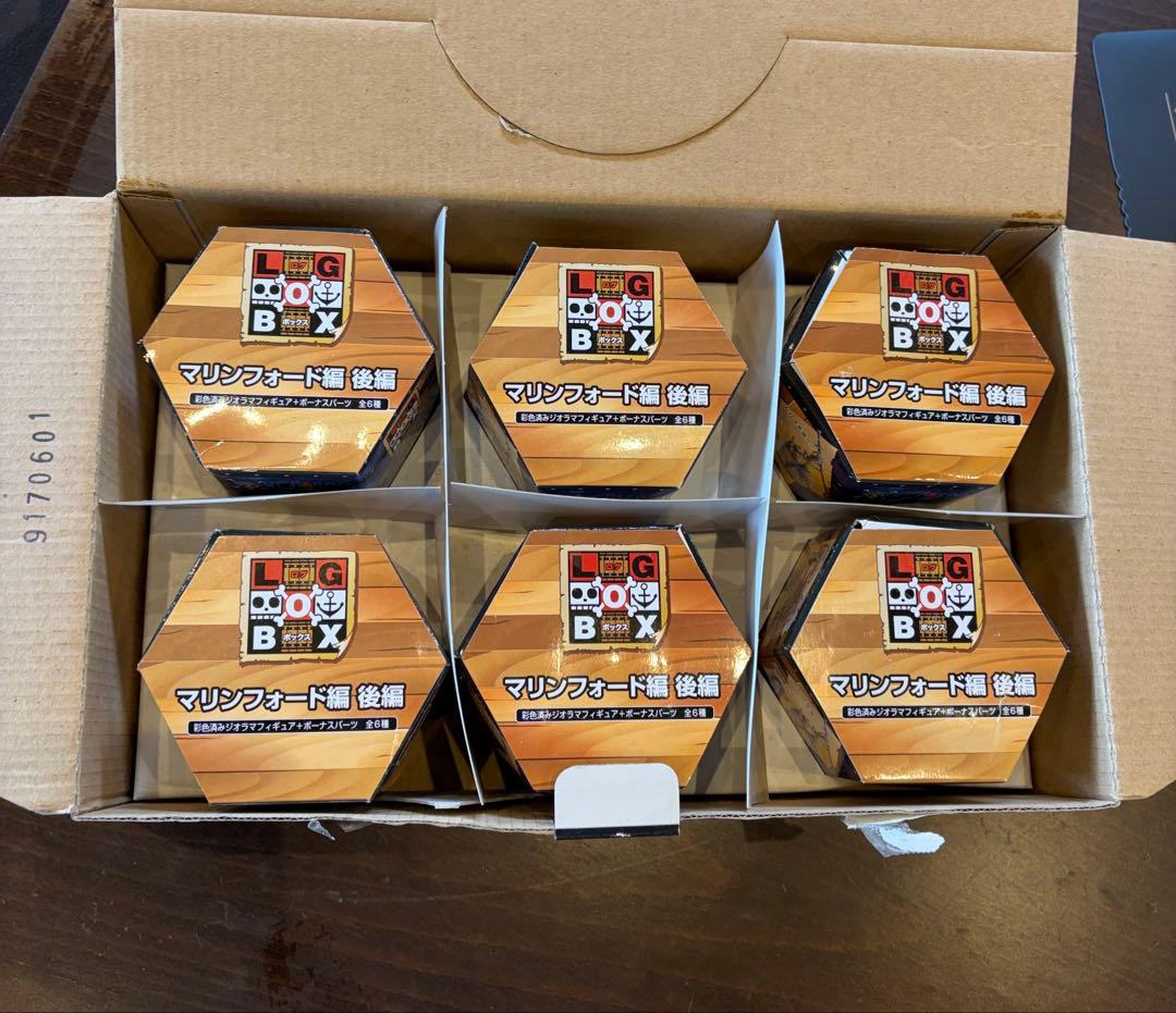 ONE PIECE LOGBOX マリンフォード編 6個入り未開封