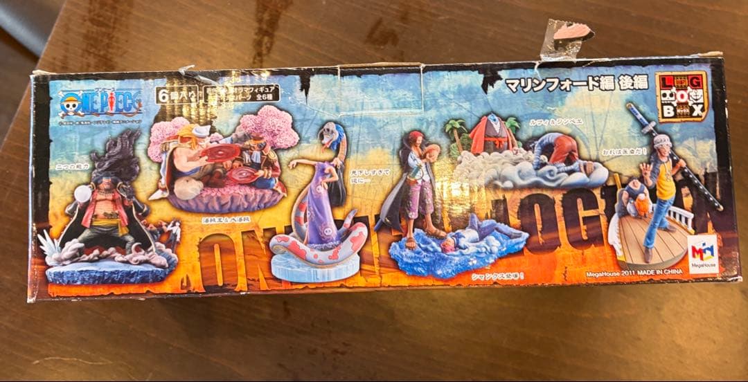 ONE PIECE LOGBOX マリンフォード編 6個入り未開封