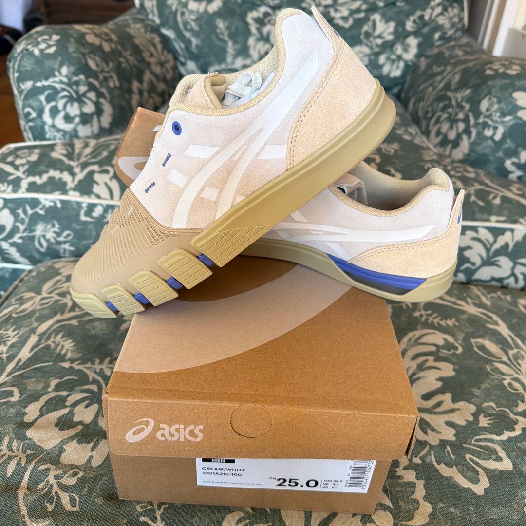 ASICS GEL-FLEXKEEL PRO 25.0cm クリーム/ホワイト