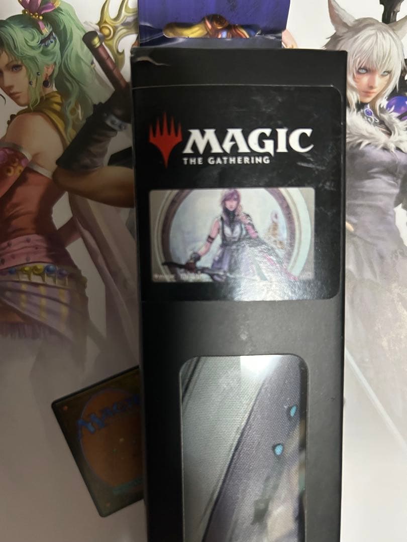 ファイナルファンタジーコラボ　プレイマット　シーンドライブ、ライトニング　未開封