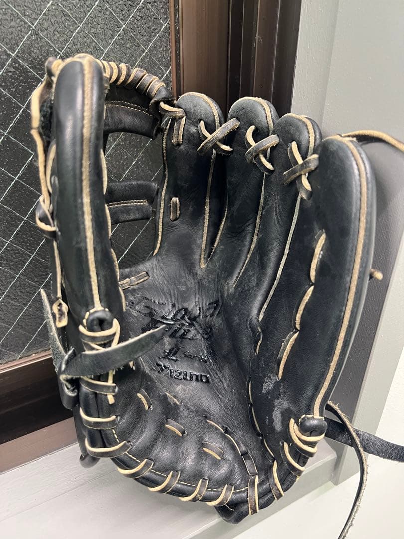 【美品】Mizuno Global Elite 軟式グローブ 右投げ用