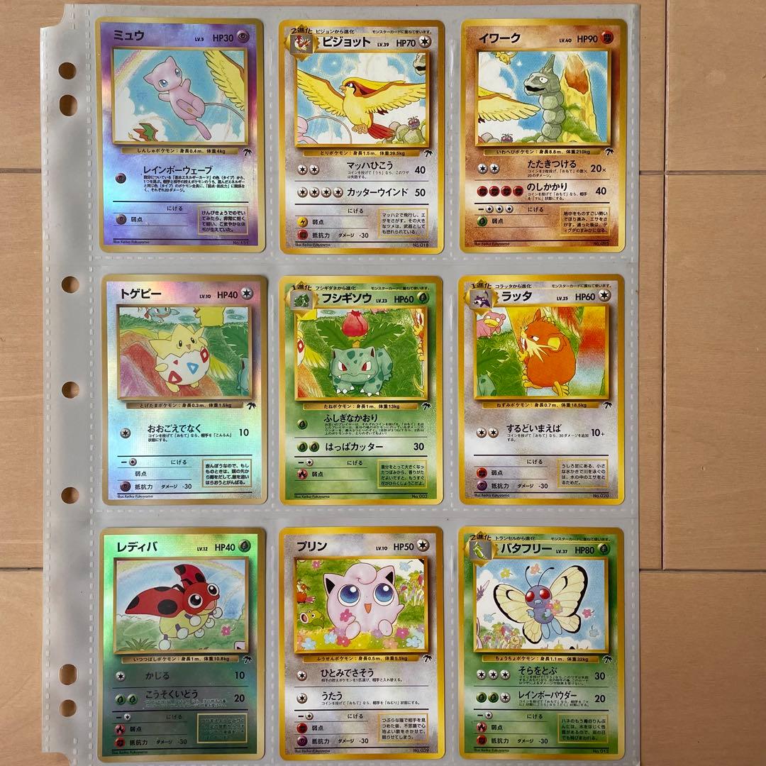ポケモンカード9枚セット サザンアイランド/レインボーアイランド ファイル