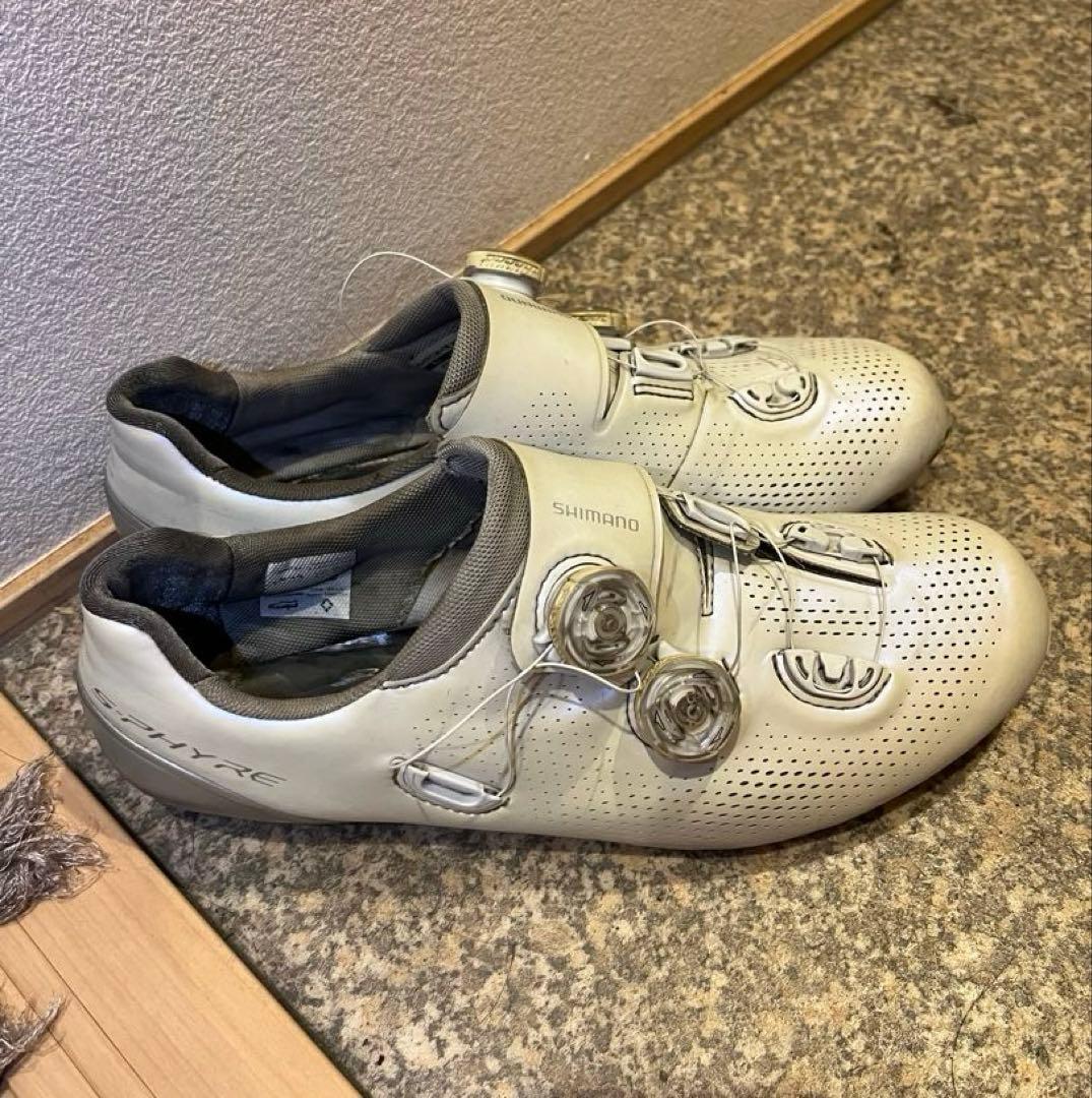 Shimano ロードバイクシューズ ホワイト