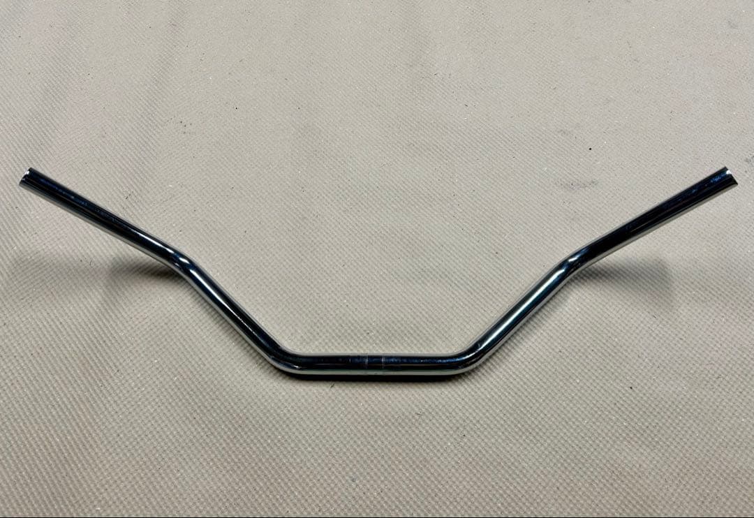 Nitto クロームメッキ スチール ライザー ハンドルバー