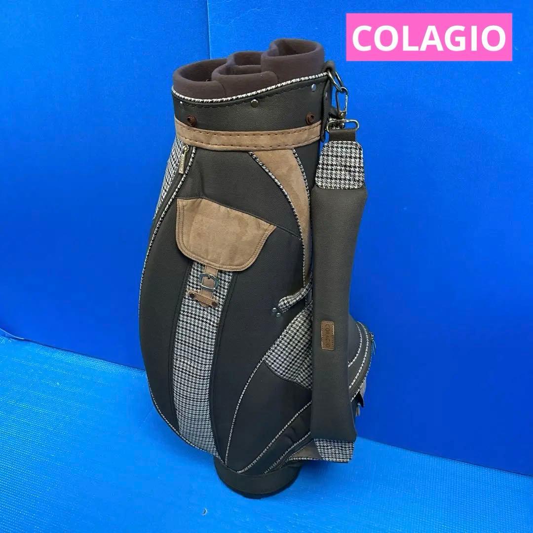 美品セパレートパイプ8本サービス付き COLAGIO レディースキャディーバック