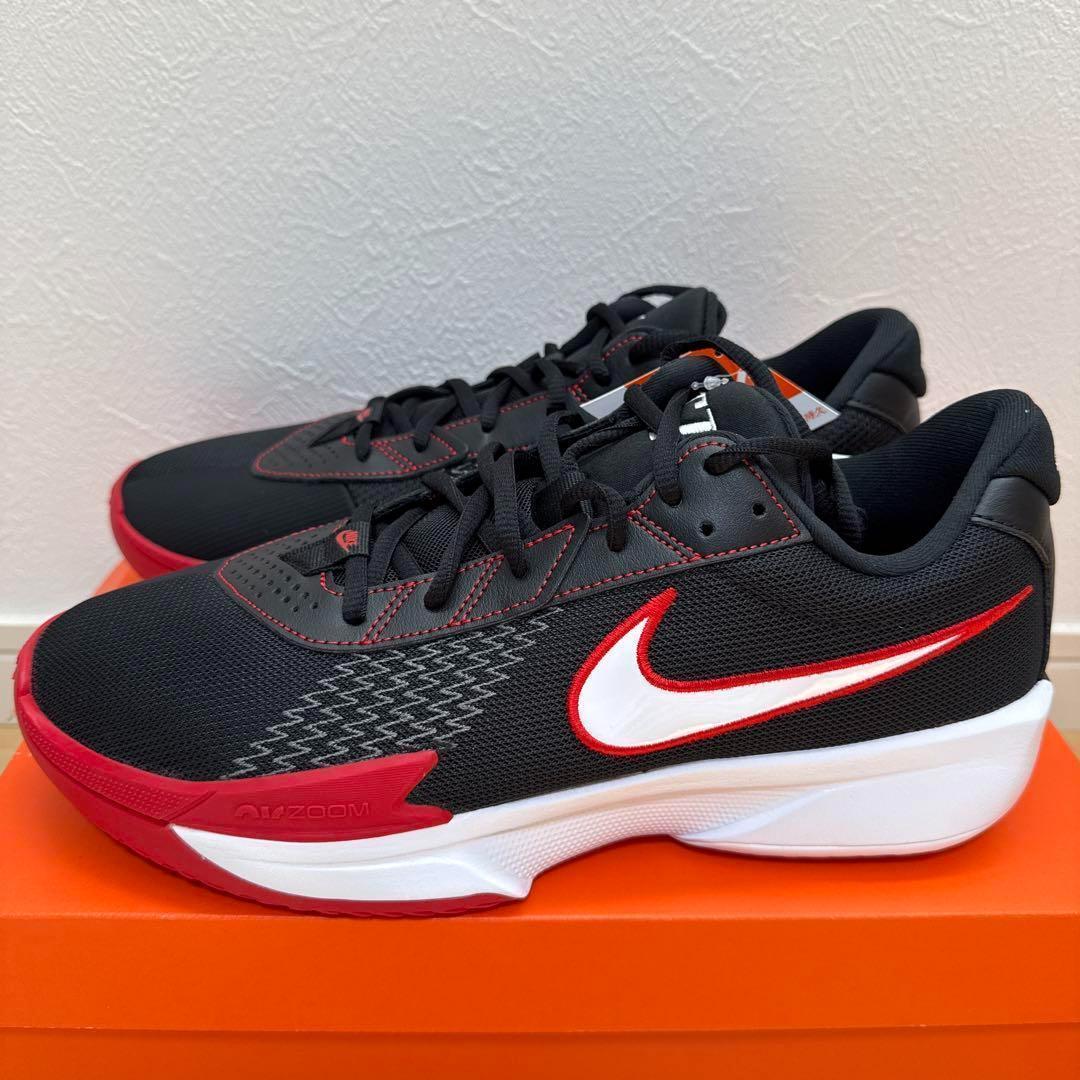 NIKE エアズームG.T.カットアカデミーEP バッシュ　黒赤28.5cm新品