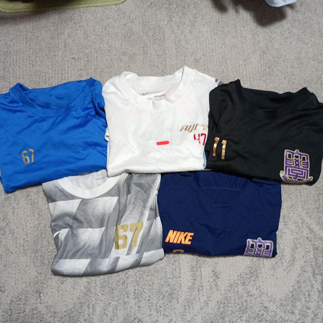 富士大学サッカー部　Nike サッカーTシャツパンツ　バラ売り可