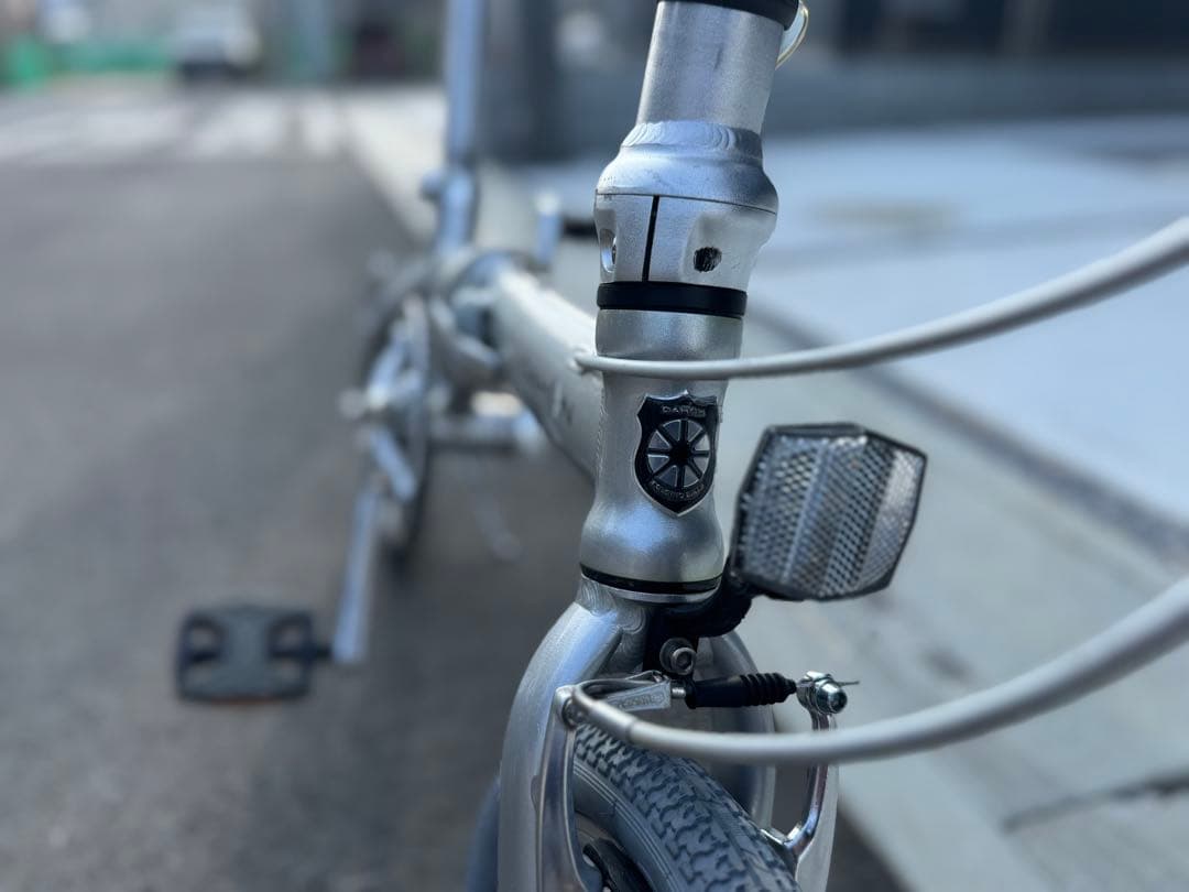 DAHON Dove Plus 折りたたみ自転車 軽量 シルバー 美品