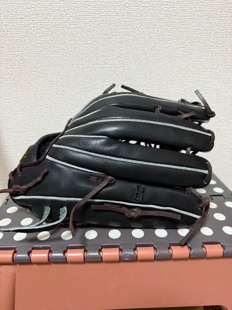 ハタケヤマ　軟式　オーダーグラブ　左投げ　外野用