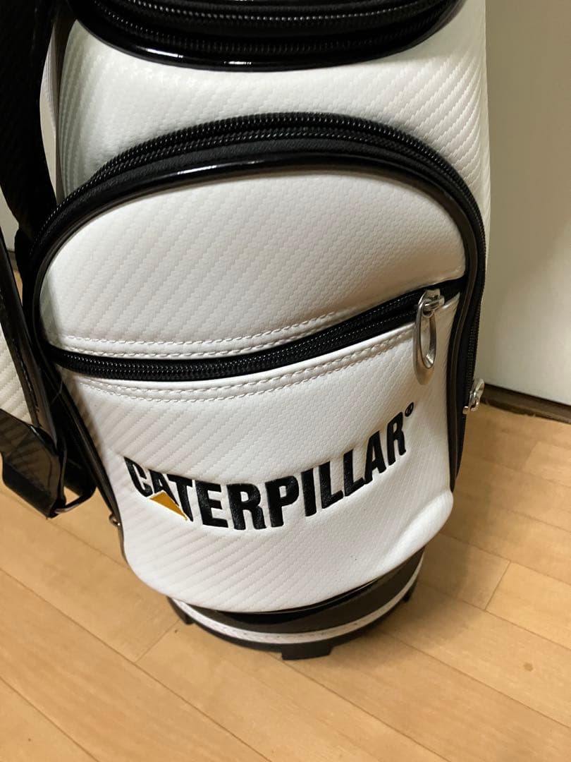 （非売品）CATERPILLAR キャディバッグ ホワイト