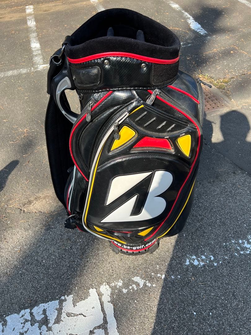 BRIDGESTONE GOLF 宮本勝昌サイン入りキャディバッグ