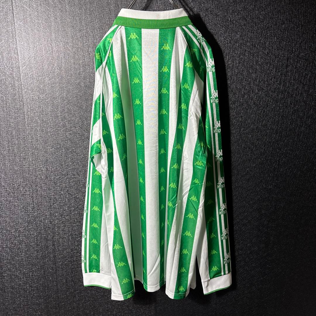 【★レアル・ベティス】 Kappa サッカー レトロ ユニフォーム 長袖 2XL