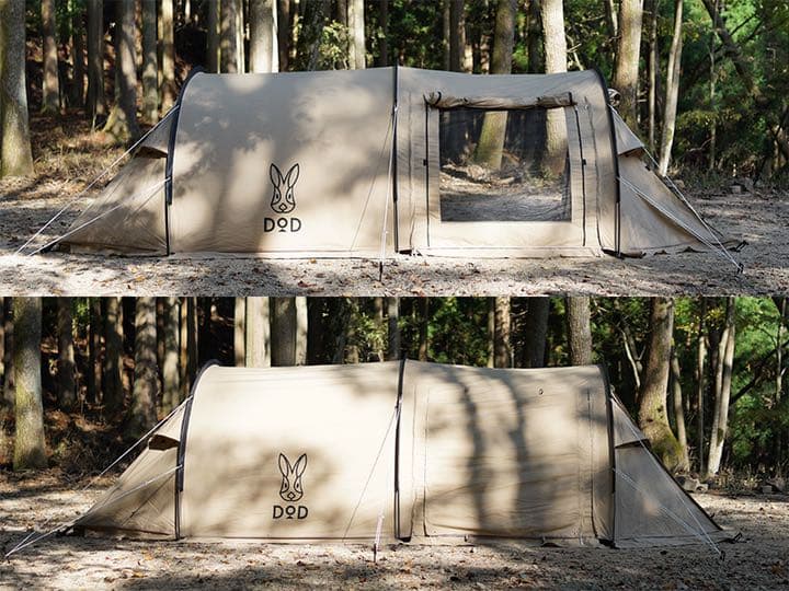 DOD カマボコテントソロ　TC T2-604-TN タン