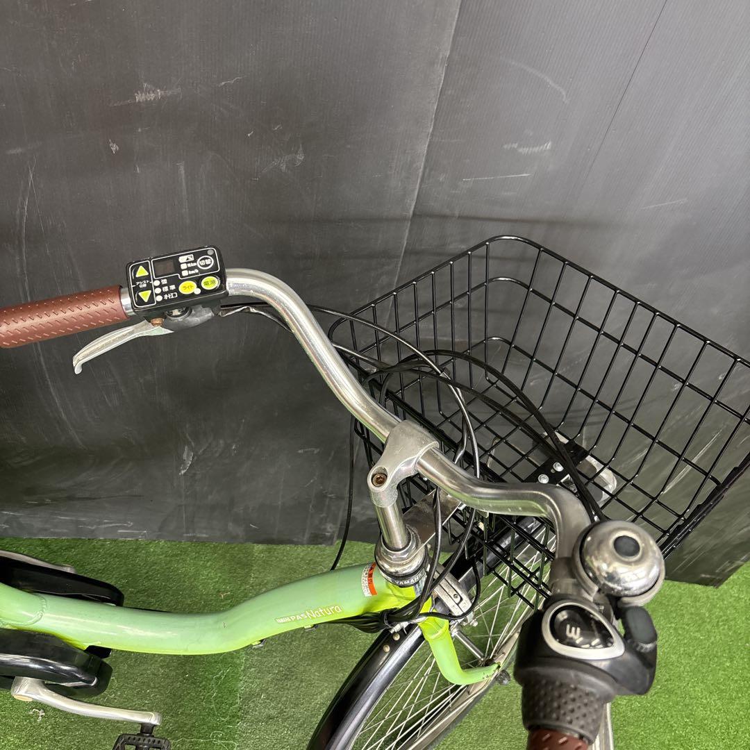 電動自転車 YAMAHA PAS Natura キミドリ　26★