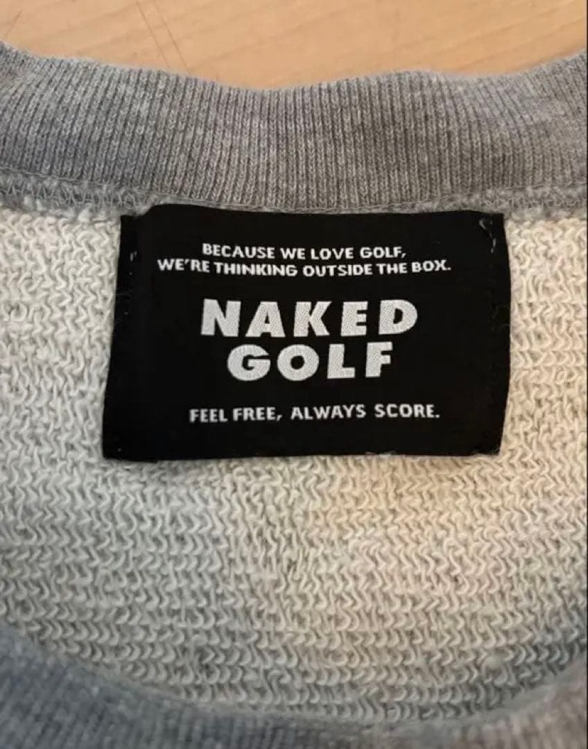 NAKED GOLF × NEW VINTAGE GOLF スウェット　Ｍサイズ
