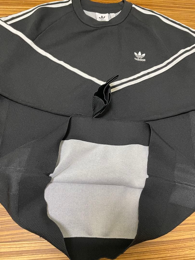 adidas Originals ニットクルー トラックパンツ セットアップ①
