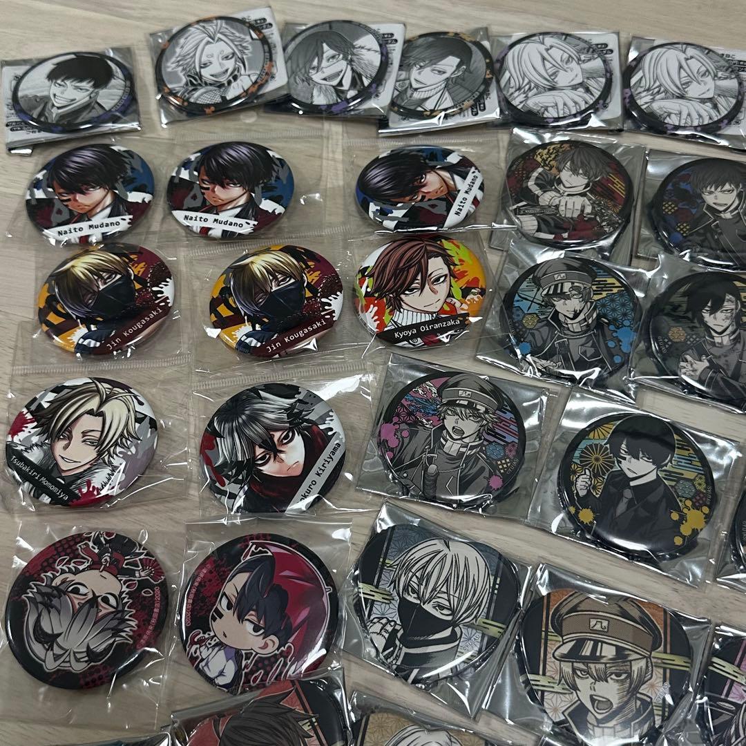 桃源暗鬼 缶バッジ まとめ売り アニメイト まねきねこ 原作 ホログラム