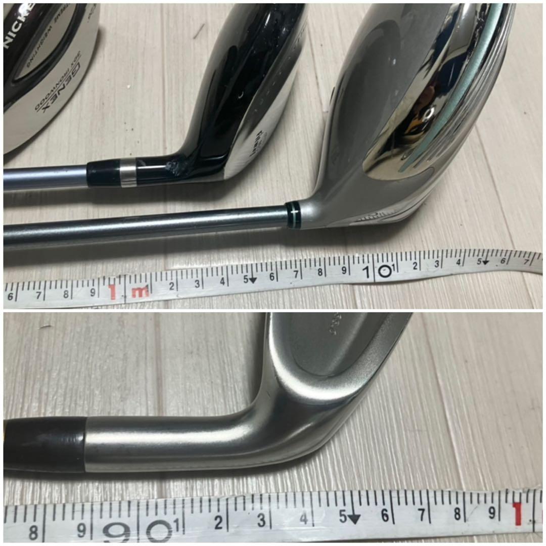 クリーニング済/レディースゴルフフルセットPRGR他クラブ12本軽量バック付