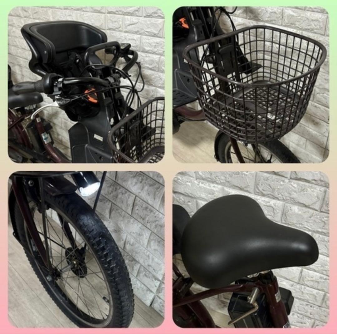 ヤマハ 電動自転車 PASBabby 子供乗せ大容量8.7Ah☆美品☆室内保管☆