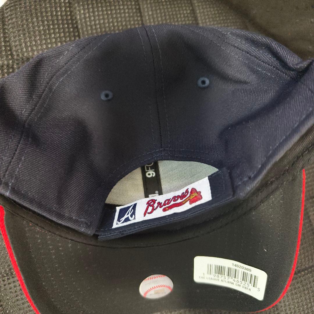 New Era アトランタ・ブレーブス 9FORTY キャップ　フリーサイズ