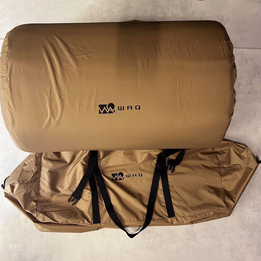 キャンプマット10cm ダブルサイズ WAQ RELAXING CAMPMAT