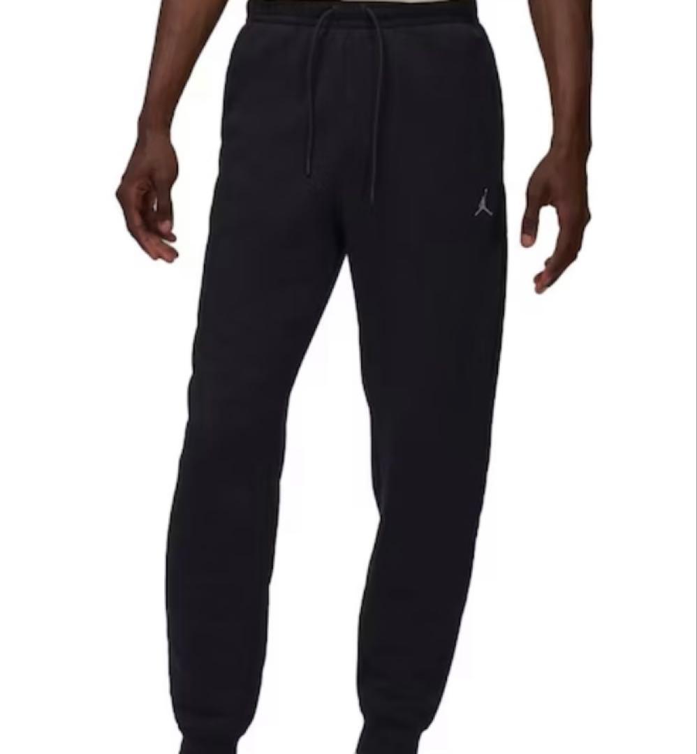 ジョーダン　黒パンツ　バスケットボールパンツ　ブルックリン　フリースパンツ