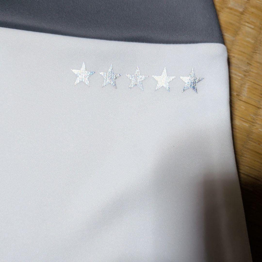 FIVESTAR スポーツパンツ グレー/ホワイト