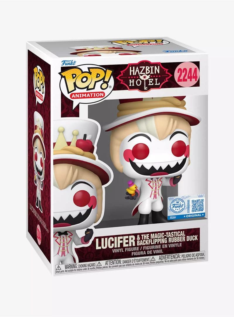 ハズビンホテル 公式正規品 ホットトピック限定 ルシファー フィギュア 未開封