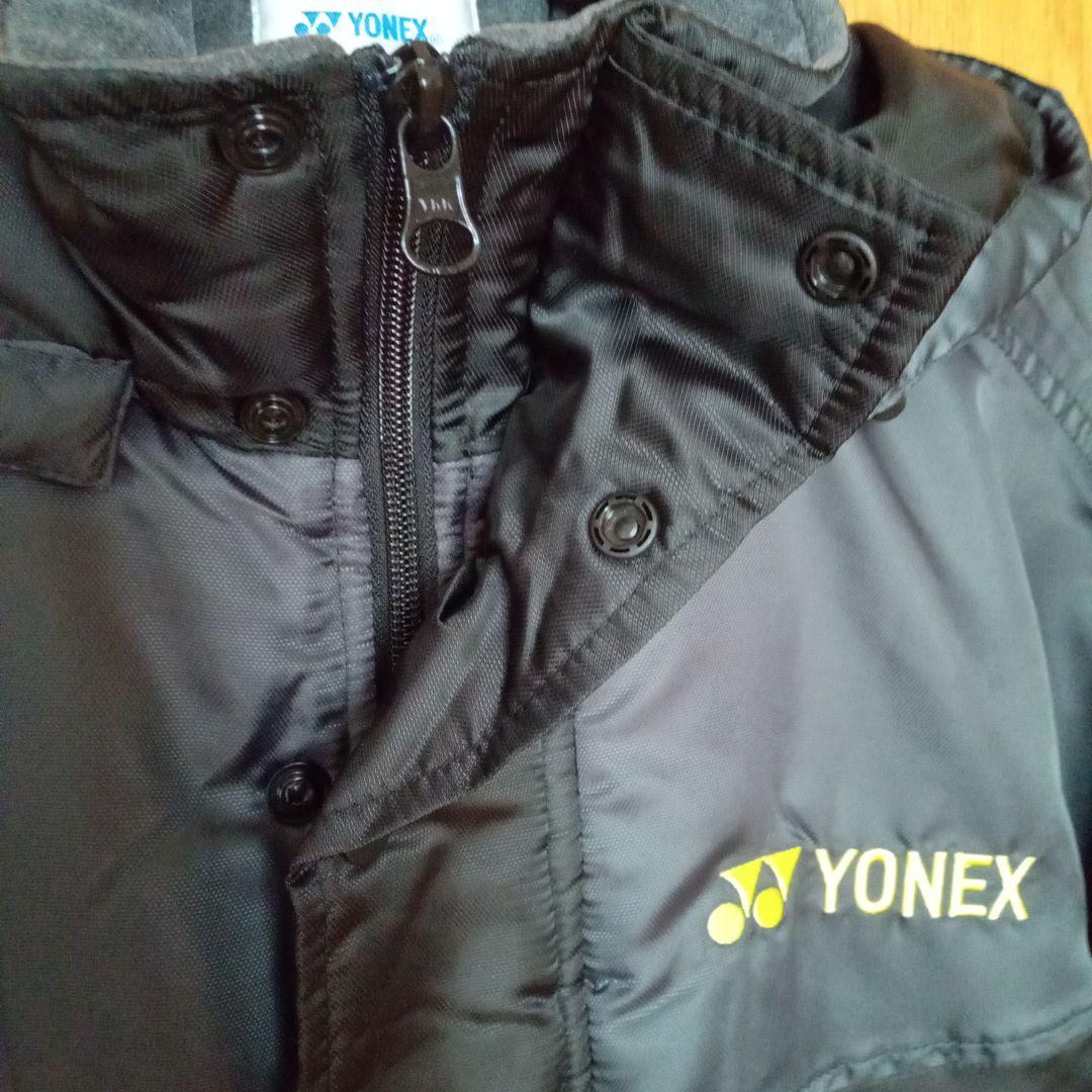 mi☆！YONEX フード付きロングベンチコートユニМ