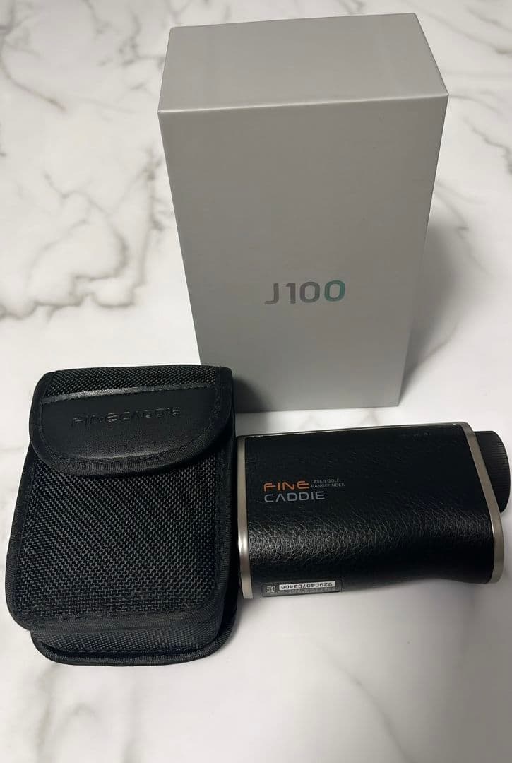 FINE CADDIE J100 ゴルフ用距離計測定器　完品　美品