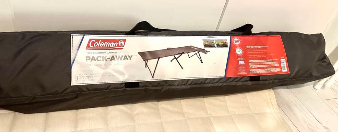 Colemanコット　ドリンクホルダー付　複数購入可