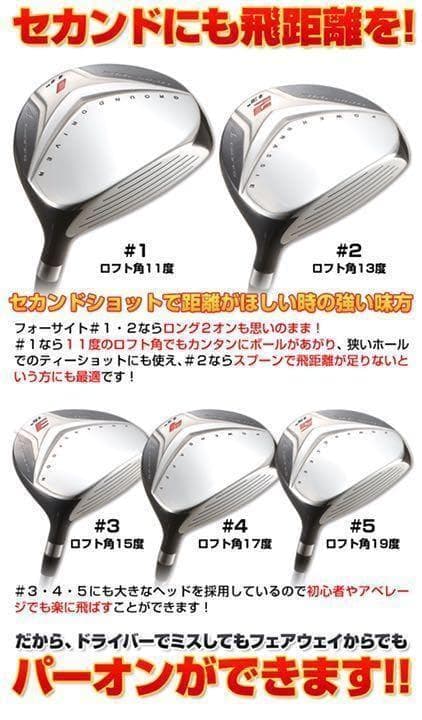 【ヘッドのみ】1.2番FWも! 優しい超大型激飛び2オン兵器◆ フォーサイトFW