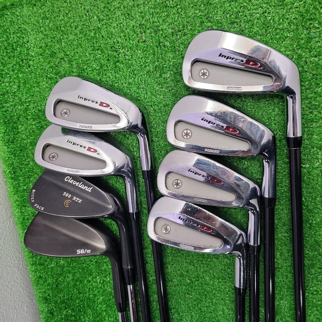 (1095)⛳初心者男性用ゴルフクラブセット　ヤマハゴルフクラブセット