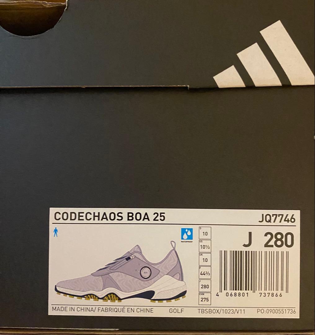 adidas CODECHAOS BOA 25 ゴルフシューズ 新色