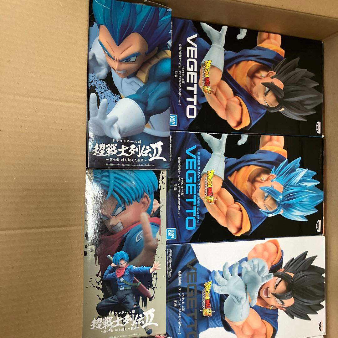 値下げ【７体セット】ドラゴンボール ベジット4体、超戦士列伝Ⅱ２体、ブロリ