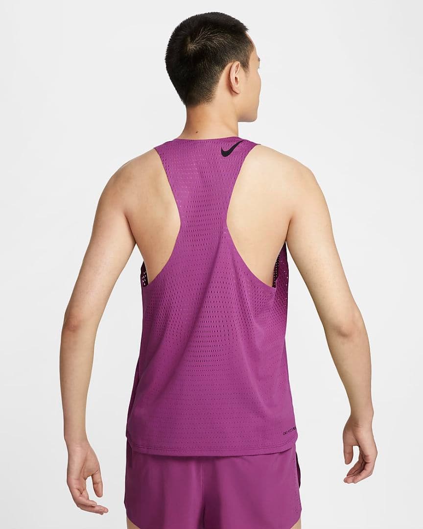 新品 L Nike Aeroswift シングレット FN4232-518