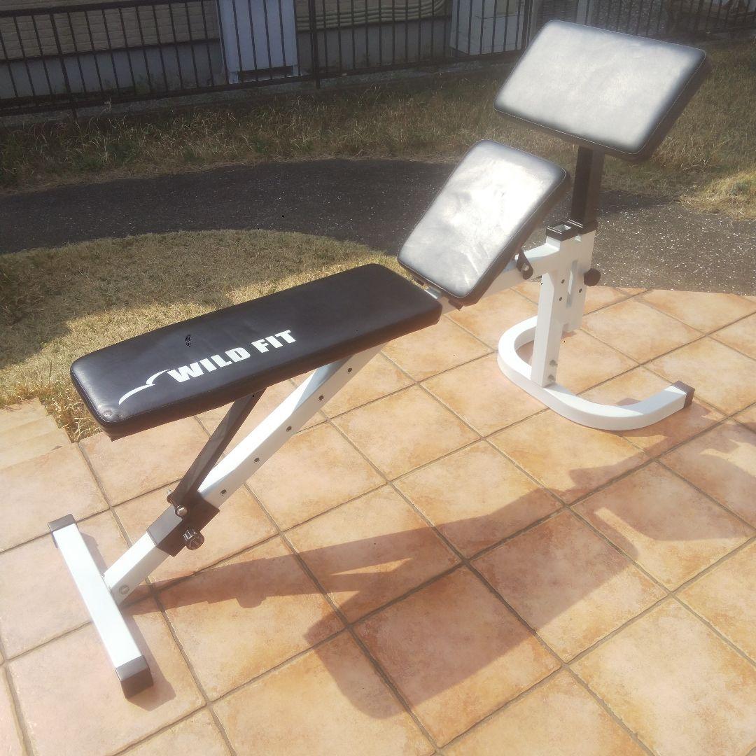 WILD FIT 調整可能トレーニングベンチ