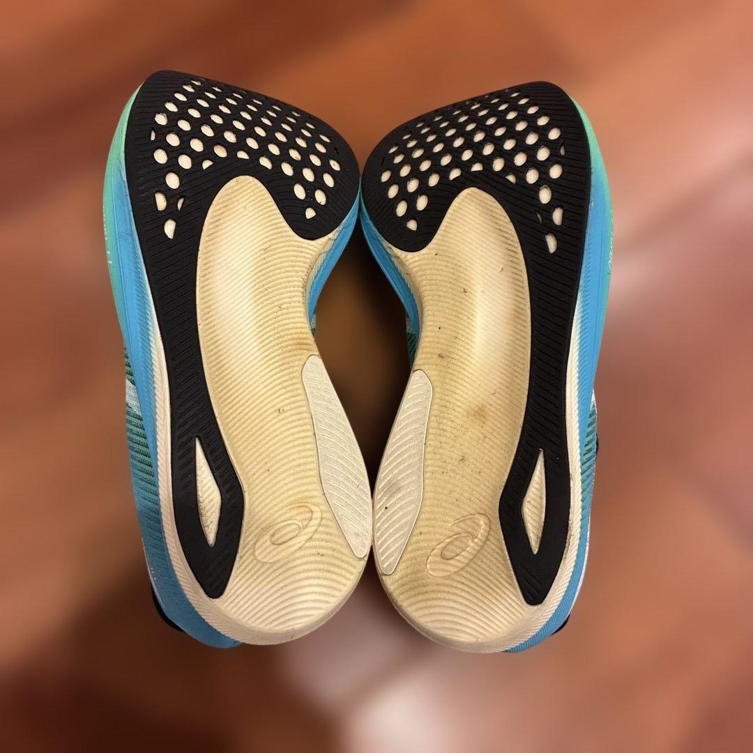 ASICS メタスピードエッジプラス　青緑　28cm