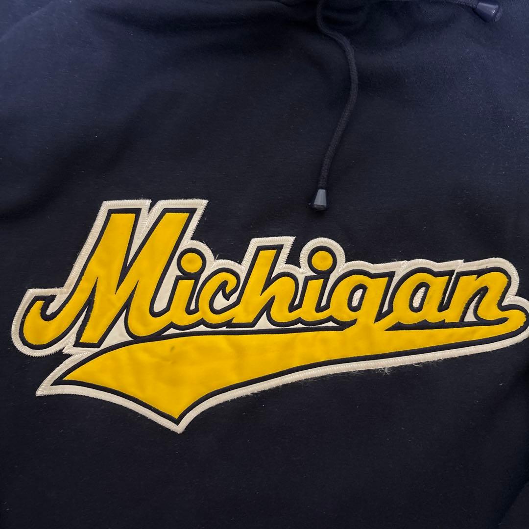 【多少値下げ⭕️】Michigan ミシガン パーカー ネイビー キャップセット