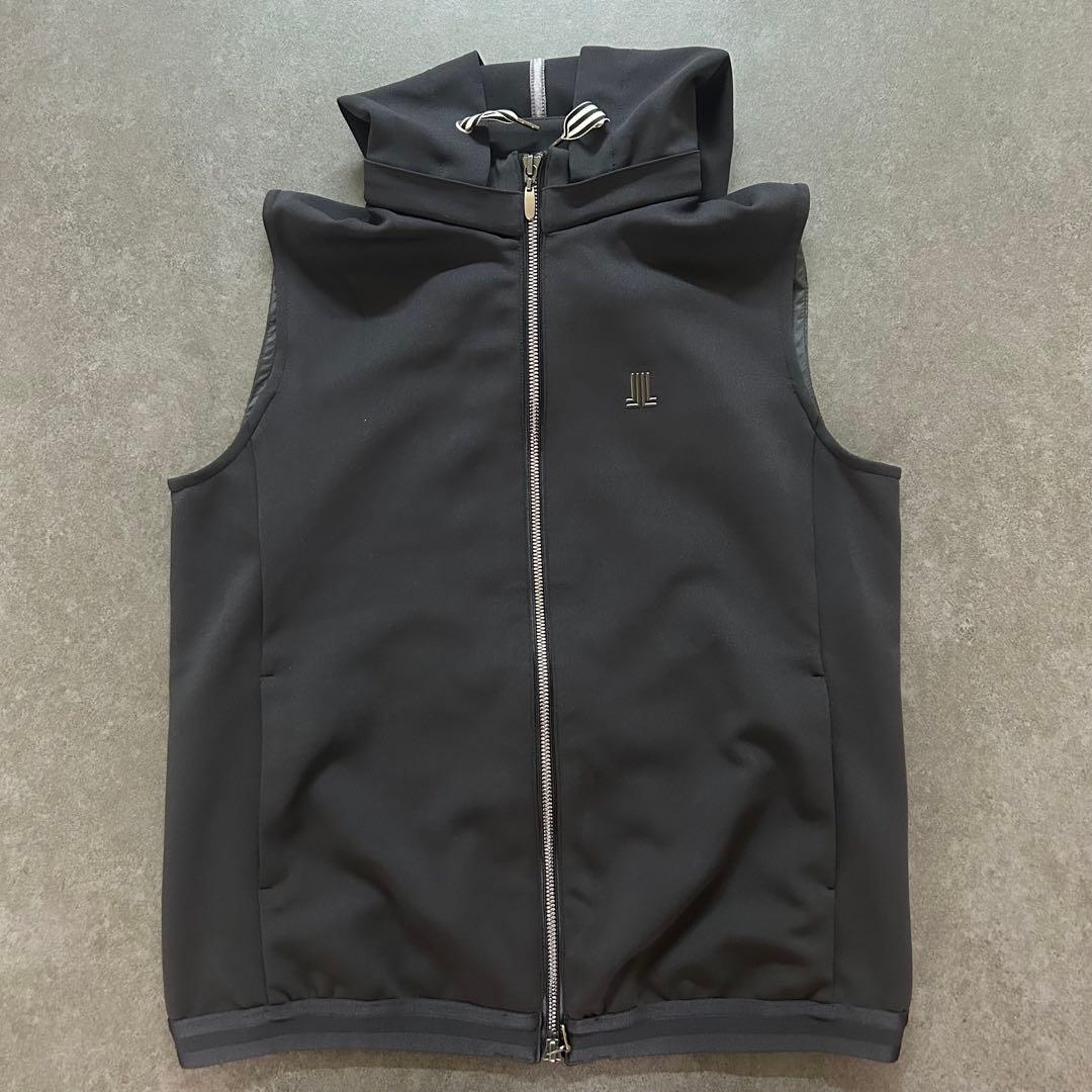 LANVIN SPORTフード取り外し可能フルオープンベスト サイズ38
