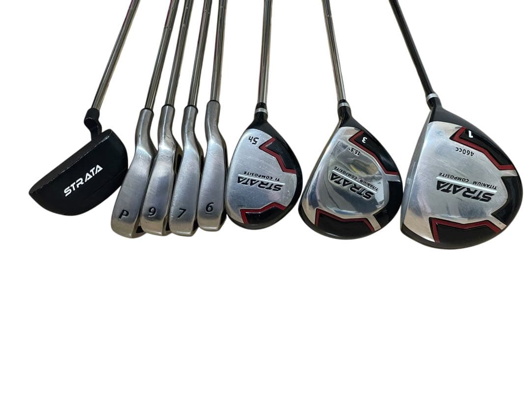Callaway STRATA メンズ ゴルフクラブ 8本セット 初心者向け