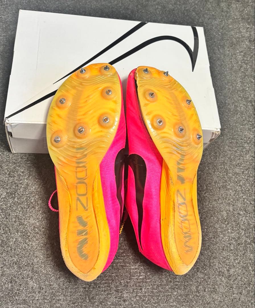 Nike エアズーム マックスフライ【26.5cm】ピンmaxfly 美品