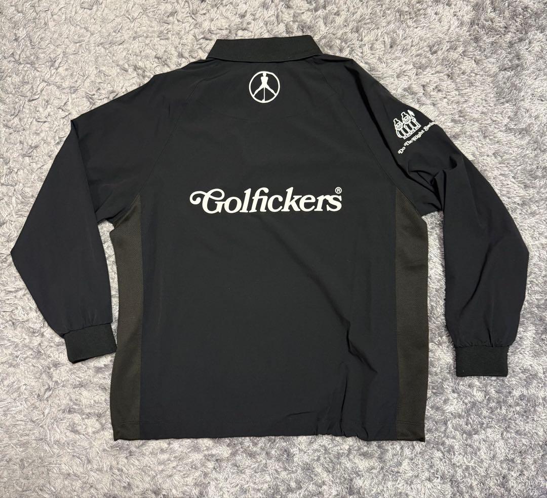 Golfickers 長袖ポロシャツ