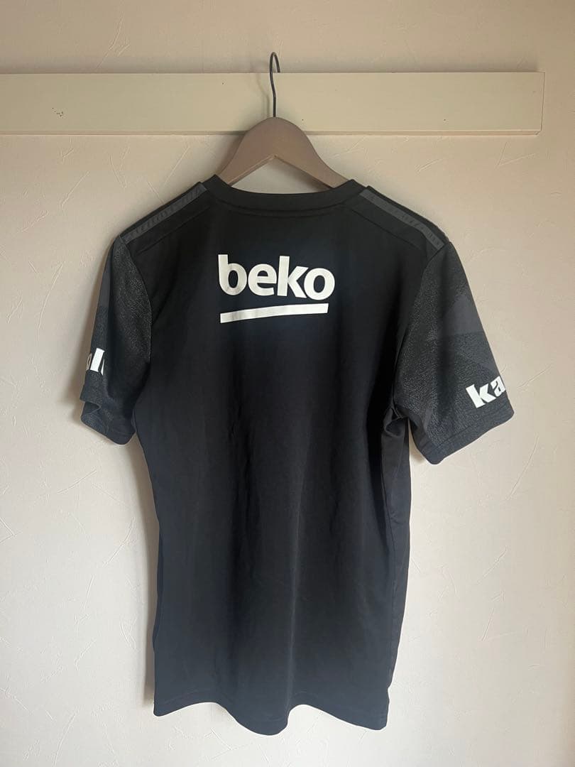 Adidas アディダス サッカーユニフォーム Tシャツ ベシクタシュ M 黒