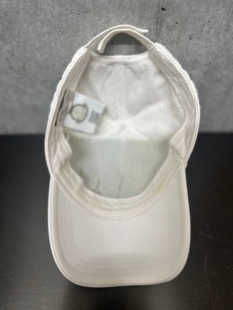 MONCLER ホワイト キャップ