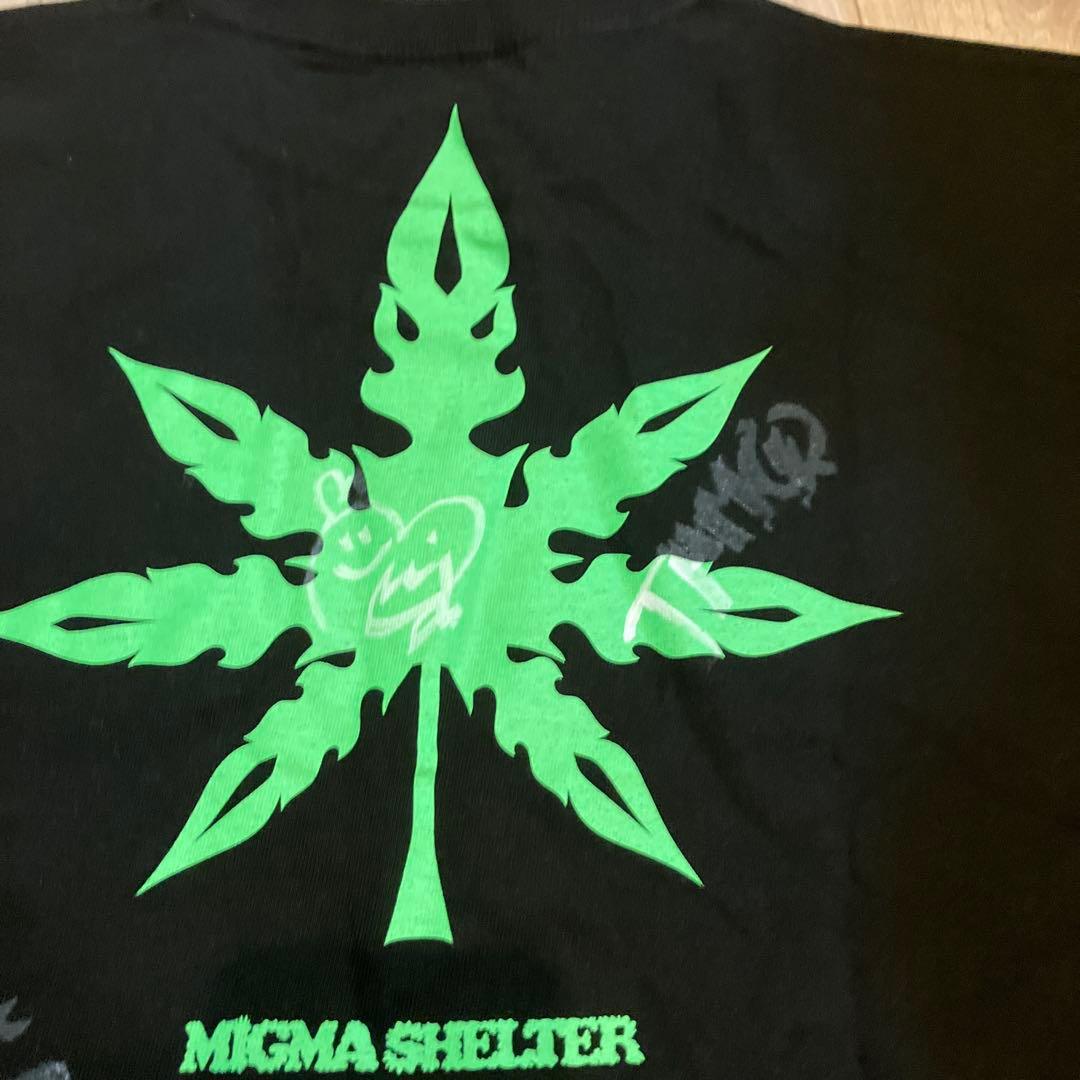 MIGMA SHELTER Tシャツ XLサイズ　サイン　メンバー