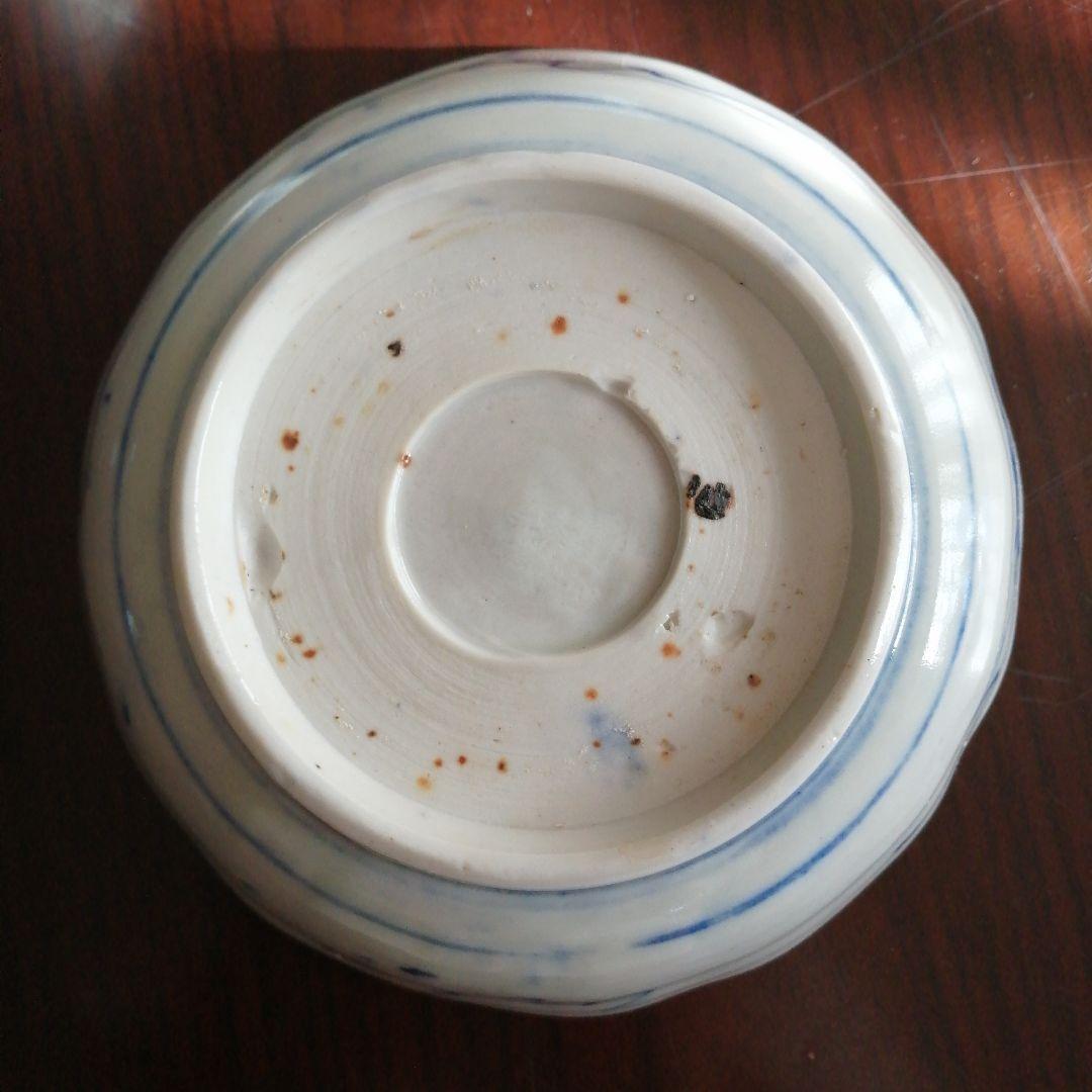 伊万里　染付膾皿　12客　15.5cm　大正期