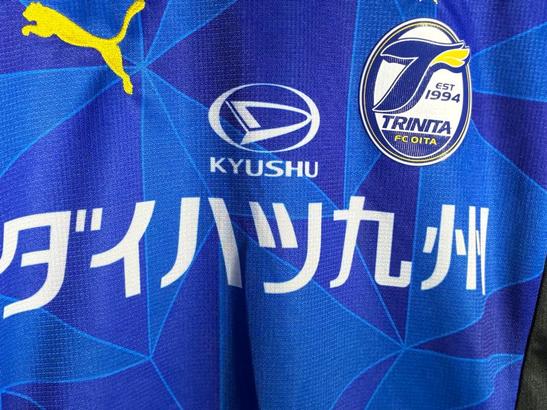 着用数回 大分リニータ PUMA製 21-22レプリカユニフォームM #24